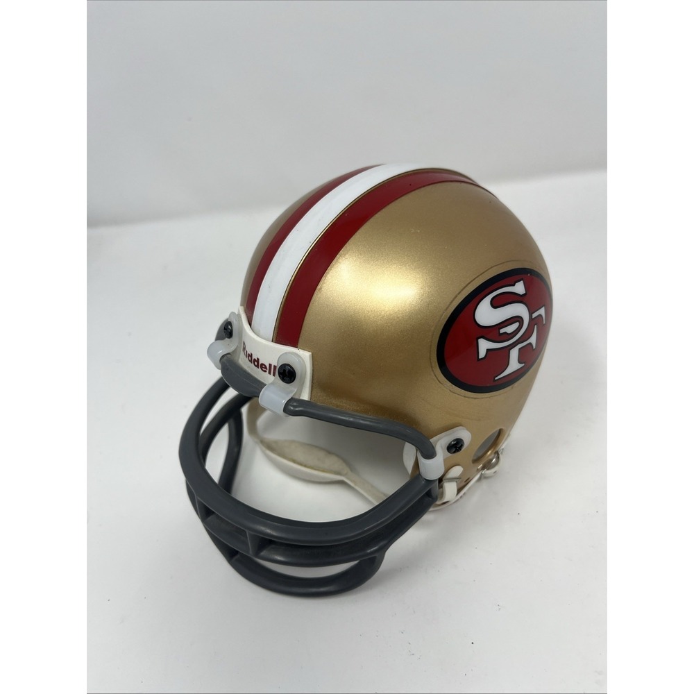 Riddell Mini Helmet San Francisco 49ers Throwback Traditional Style 1989 - 1995